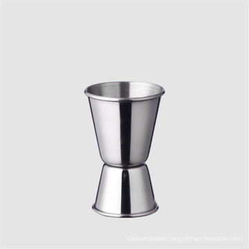 Amazon Hot Selling Stainless Steel Barware Home Bar Supply Tool 15/30ML Stainless Steel Crimping Measuring Cup